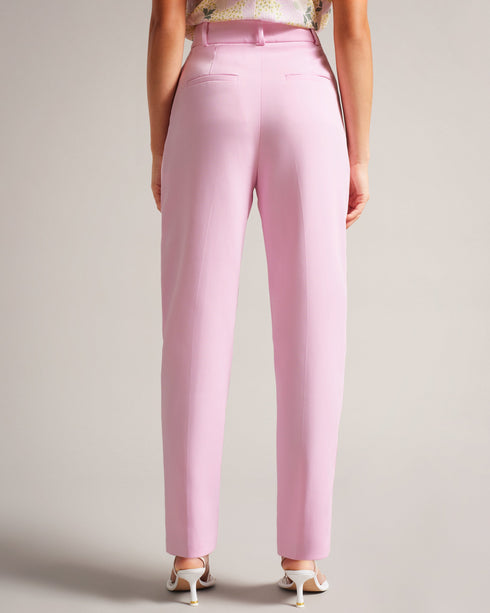 MYYIAT-Trousers-Get ready to suit up and stand out with the MYYIAT trousers. The slim fit, concealed fastening, and pleated front make them a smart choice that'll take you from office to happy hour in one outfit. Suit trousers Slim fit Concealed fastening Belt loops Pleated front Matching blazer available- Ted Baker Romania